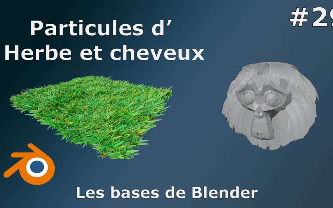 Améliorer le rendu de mes particules de cheveux dans blender