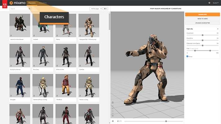 Mixamo – l’Addons Blender Fonctionnel sur Gitlab